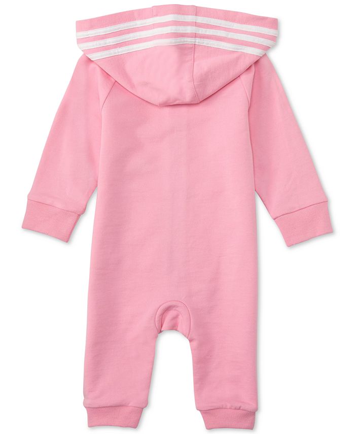 adidas - Baby Girls Hooded Coverall