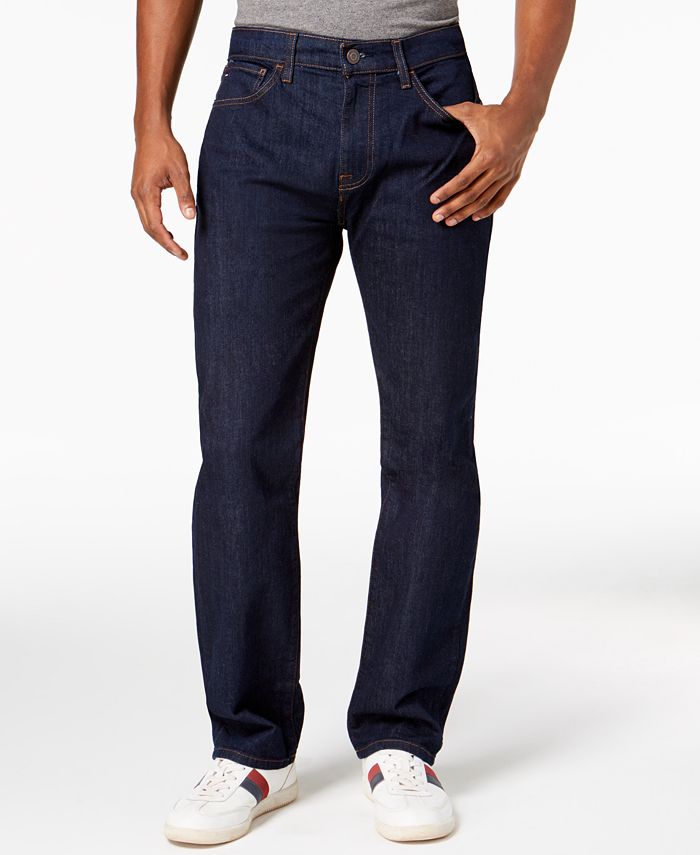 Jeans Hilfiger Men's Relaxed-Fit Stretch Jeans - Macy's