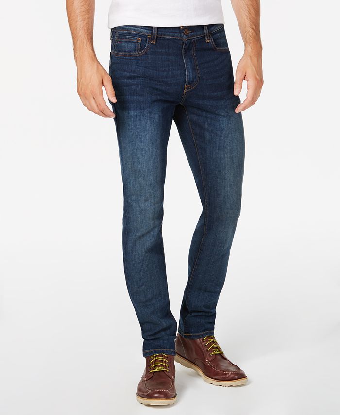 Tommy Hilfiger Hilfiger Men's Straight-Fit Jeans - Macy's