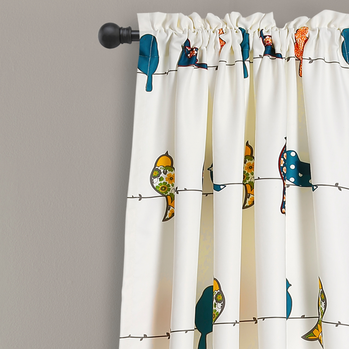 Rowley Birds 52" x 84" Curtain Set