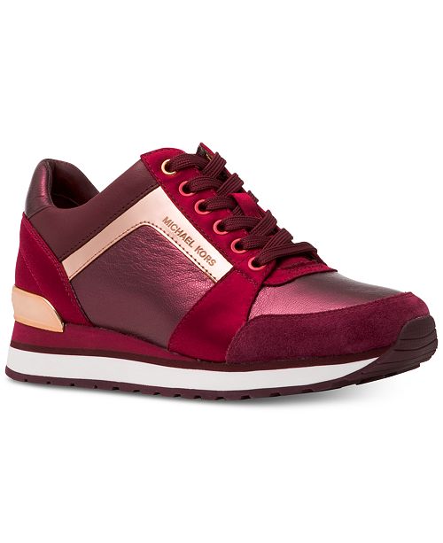 Michael Kors Billie Trainer Lace Up Sneakers & Reviews ...