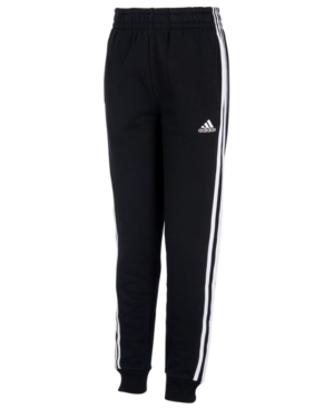 Shop Adidas Originals Toddler And Little Boys Iconic Tricot Jogger In Black