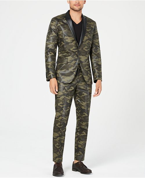 Inc International Concepts I N C Camo Suit Separates Created For
