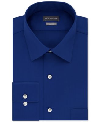 van heusen fitted satin stripe dress shirt Originals Long Sleeve Shirt Stripe Dot Print main image 0
