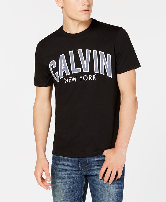 Calvin Klein Jeans Men's Calvin Outlined Big and Tall Logo Graphic T ...
