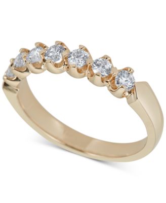 Macy's - Diamond Scallop Band (1/4 ct. t.w.)