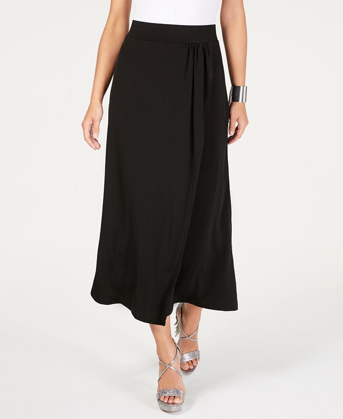 Thalia Sodi Solid Wrap Maxi Skirt, Created for Macy's - Macy's