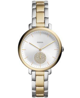 fossil scarlette two tone