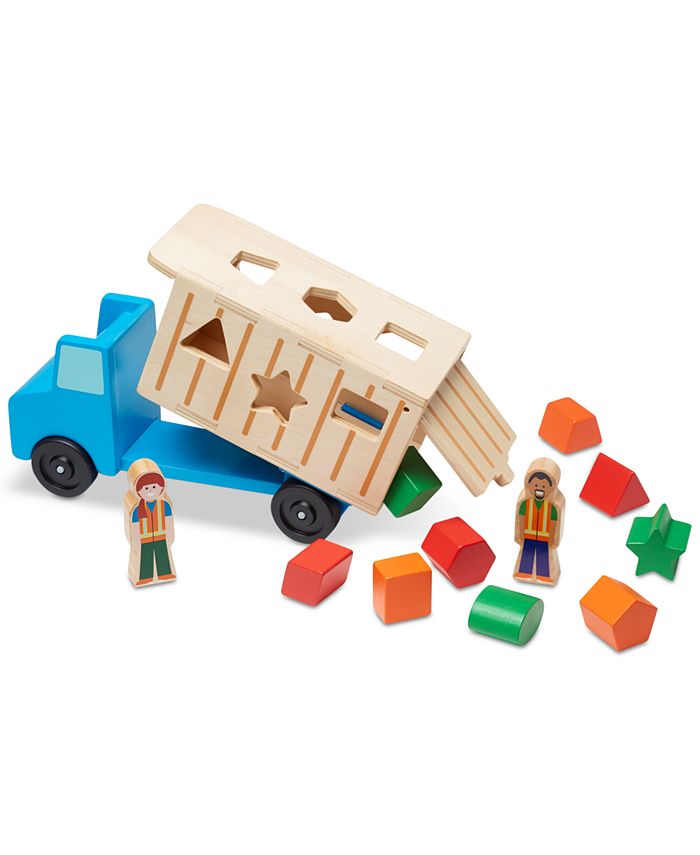 Melissa and Doug Melissa & Doug ShapeSorting Dump Truck Macy's