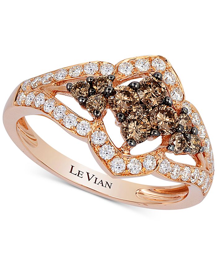 Le Vian - Diamond Statement Ring (1 ct. t.w.) in 14k Rose Gold