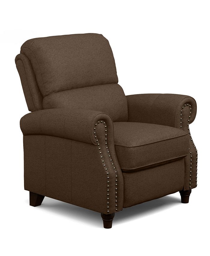 Handy Living ProLounger® Push Back Recliner Chair in Brown Linen Macy's