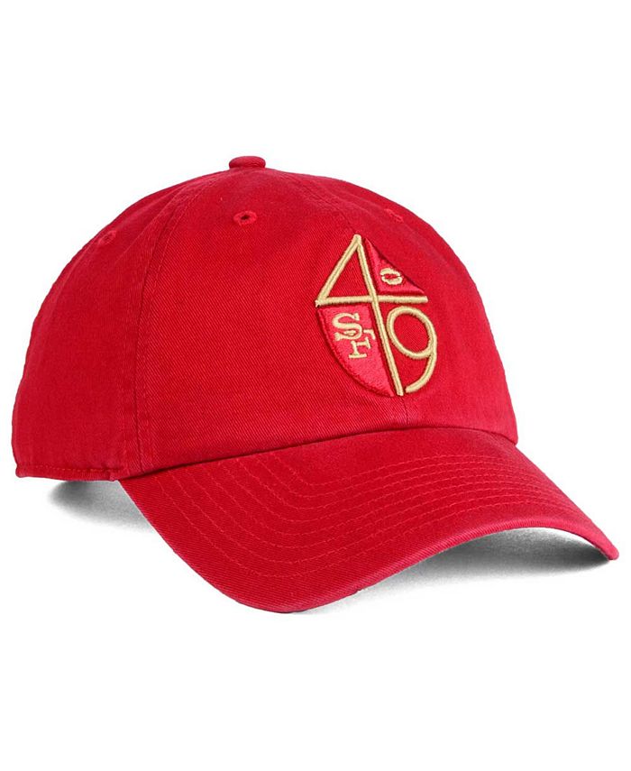 '47 Brand San Francisco 49ers CLEAN UP Strapback Cap - Macy's