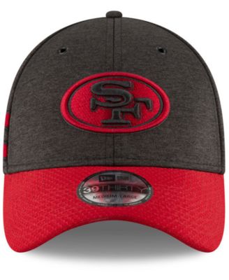 Casquette New Era 39thirty San Francisco 49ers - Taille L/XL - Rouge/noir - Officielle NFL - Neuf
