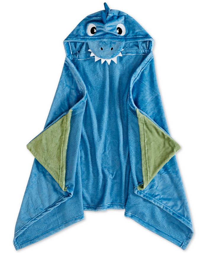 JLA Home CLOSEOUT! Dusty The Dino Cotton Hooded Bath Towel, Created for