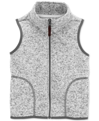 Carter's - Toddler Boys Full-Zip Fleece Vest