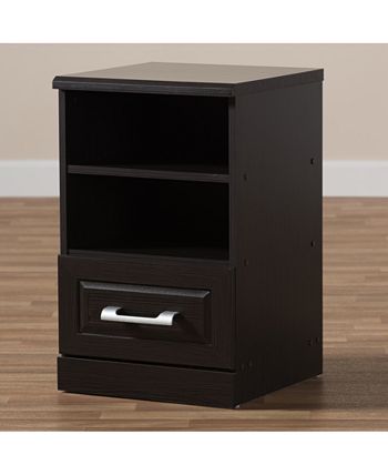 Furniture Odelia 1-Drawer Nightstand - Macy's