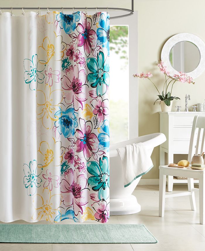 Intelligent Design - Olivia 72" x 72" Shower Curtain