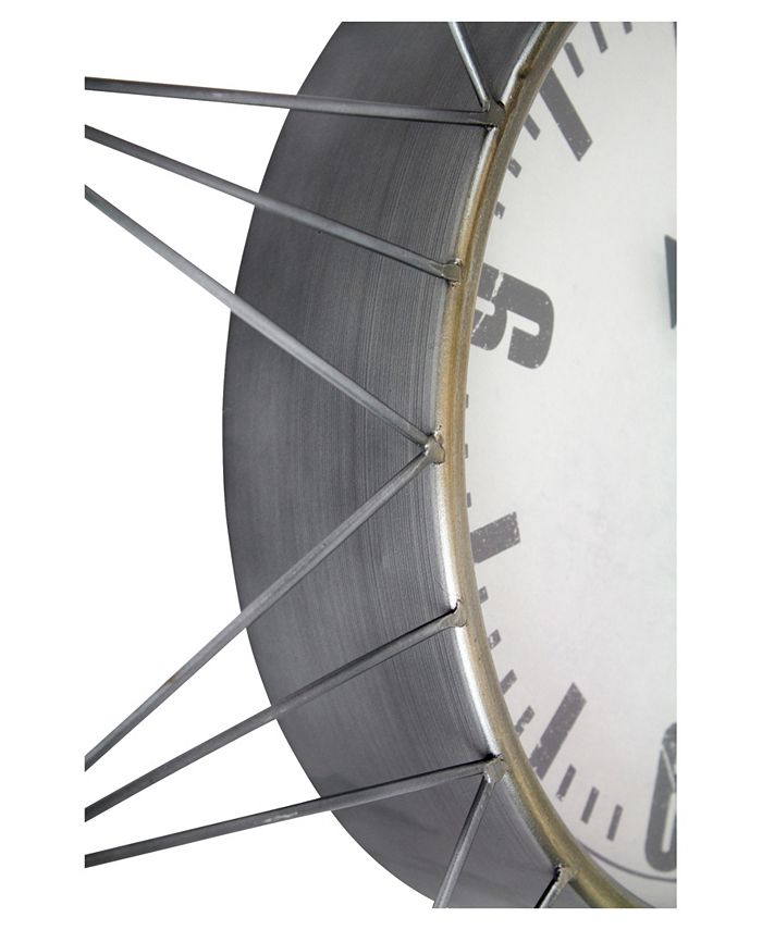 Aspire Home Accents Kaylin Metal Wall Clock Macy's