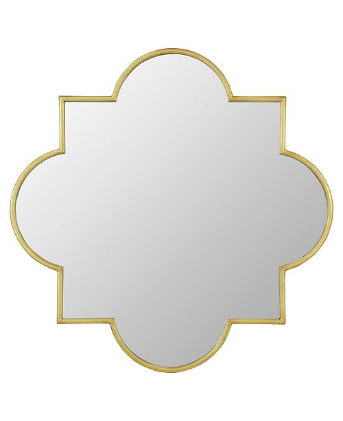 Aspire Home Accents Amira Gold Moroccan Wall Mirror & Reviews All