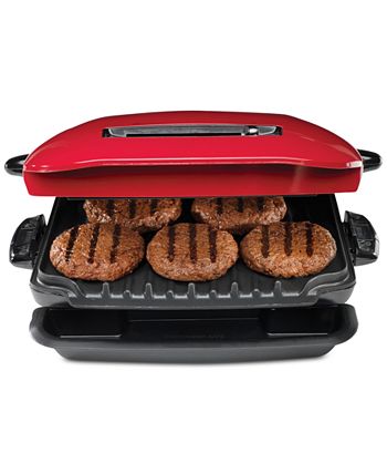 George Foreman 5 Serving Removable Plate and Panini Grill