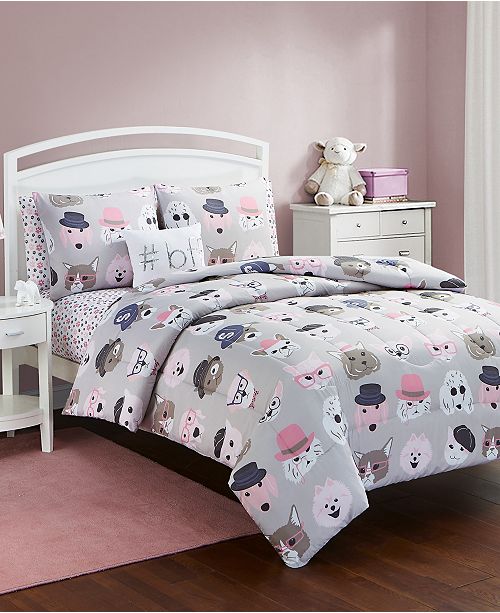 Sanders Furry Friends 7 Pc Full Comforter Set Reviews Bed In A