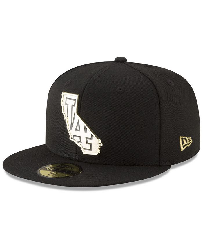 New Era Los Angeles Dodgers Gold Stated 59FIFTY FITTED Cap - Macy's