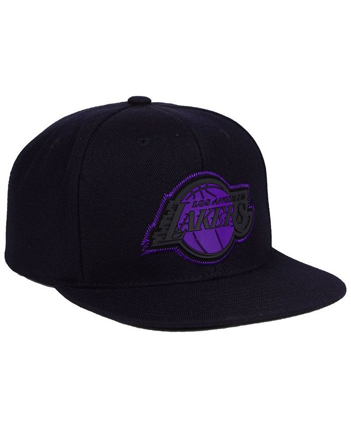 Mitchell & Ness Los Angeles Lakers Zig Zag Snapback Cap - Macy's