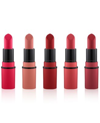 mac 5pc bold lipstick set