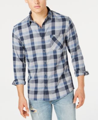 Quiksilver Men's Basic Fly Flannel Shirt - Macy's