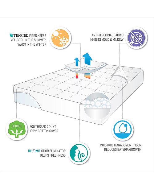Beautyrest Sleep Philosophy 300 Thread Count King Cotton Tencel