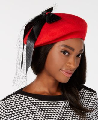 Betsey Johnson Trust Fund Bow Beret - Macy display picture 1