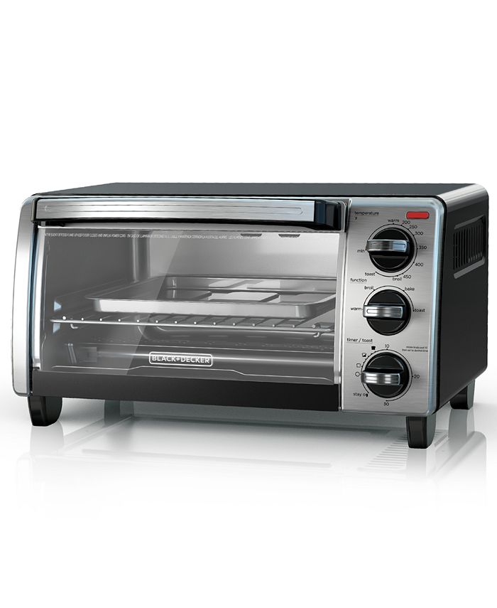 Black & Decker 4Slice Toaster Oven Macy's