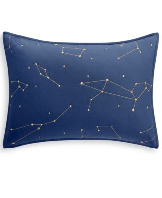 Martha Stewart Collection CLOSEOUT! Whim By Martha Stewart Constellation King Quilt Set, Created for Macy's 