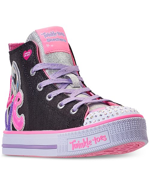 Skechers Little Girls' Twinkle Toes: Twinkle Lite - Peace Princess High ...