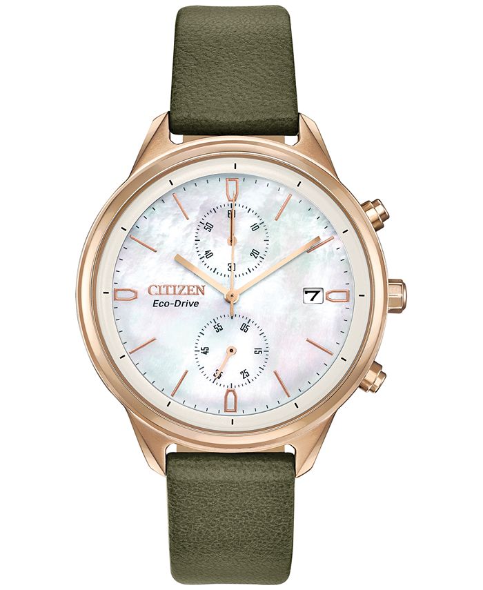 Citizen women's top chronograph watch