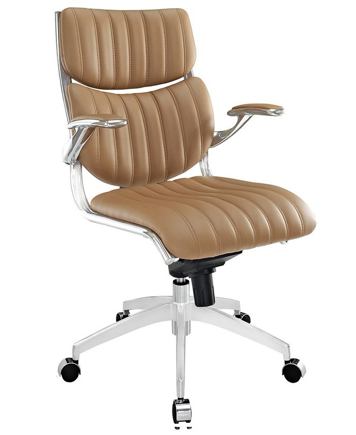 Modway Escape Mid Back Office Chair & Reviews - Furniture - Macy's