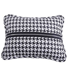 Houndstooth 17x13 Decorative Pillow