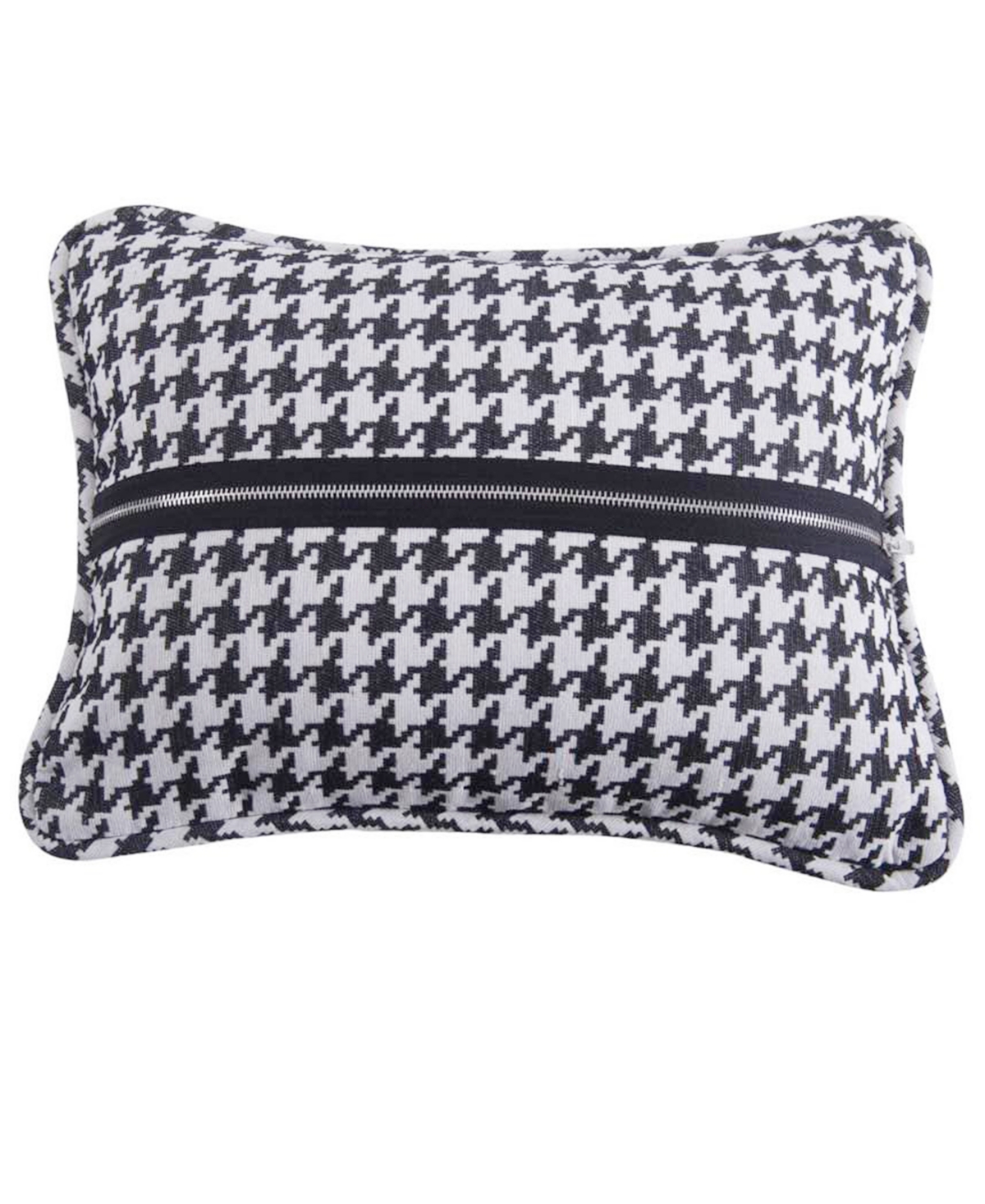 HiEnd Accents Houndstooth 17x13 Decorative Pillow