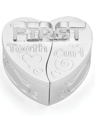 Gorham - Childhood Memories First Tooth & First Curl Box