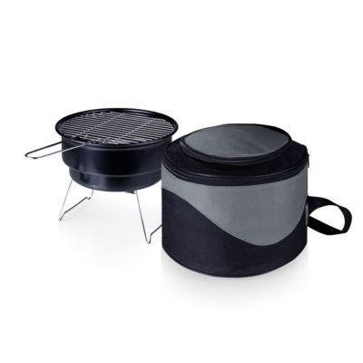 by Picnic Time Caliente Portable Charcoal Grill & Cooler Tote