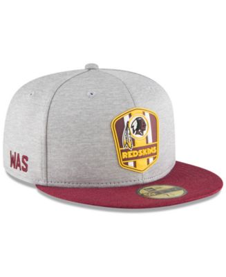 New Era Boys' Washington Redskins Official Sideline Road 59FIFTY Fitted ...