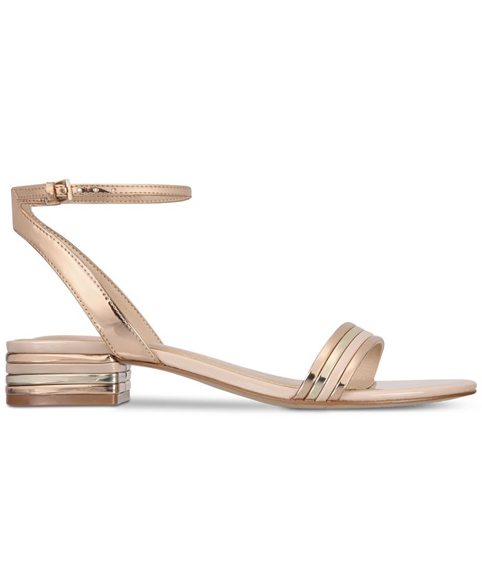 ALDO Izzie Metallic Sandals - Macy's