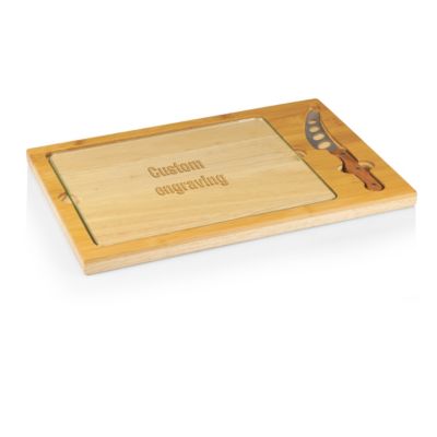 Toscana&reg; by Icon Glass Top Cutting Board & Knife Set