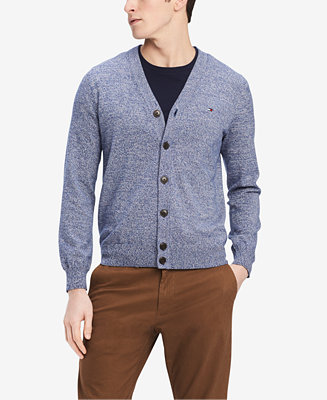 Tommy Hilfiger Men's Signature Cardigan Sweater, Created for Macy's ...
