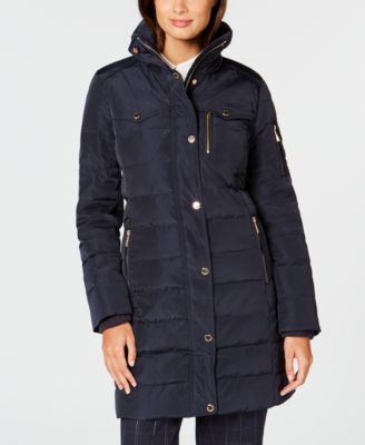 Michael Kors - Faux-Fur-Trim Puffer Coat
