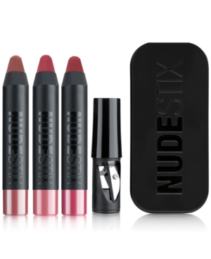 Nudestix 3-Pc Mini Rosy Nudes Lip + Cheek Set Created for Macy's