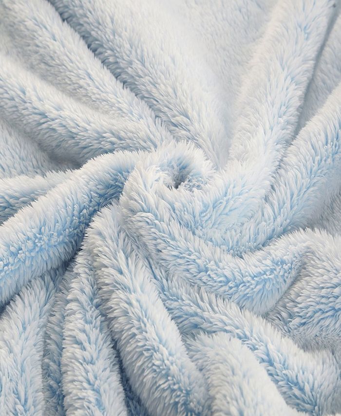 De Moocci Frosted Tip Fluffy Oversized Throw Super Soft - 50 x 60 - Macy's