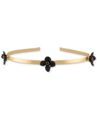 RACHEL Rachel Roy - Gold-Tone Stone Flower Head Band