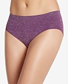 Jockey Smooth and Shine Seamfree Heathered Bikini Underwear 2186, available  in extended sizes - ShopStyle Panties