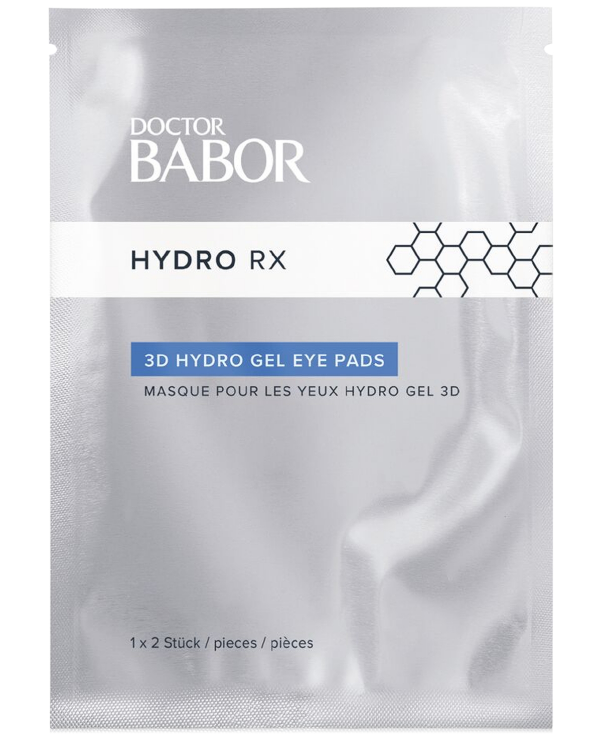 Hydro Rx 3D Hydro Gel Eye Pads, 4-Pk.